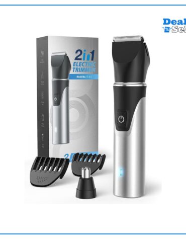 Intimrasierer Mann mit Nasenhaartrimmer 2-in-1