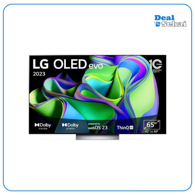 LG OLED65C31LA TV 165 cm (65 Zoll) OLED evo Fernseher