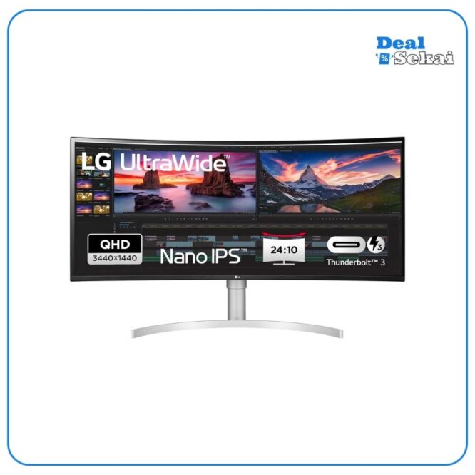 LG UltraWide Curved QHD+ Monitor 38WN95CP