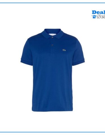Lacoste Poloshirt Jersey mit klassischer Lacoste-Krokodil Stickerei auf der Brust