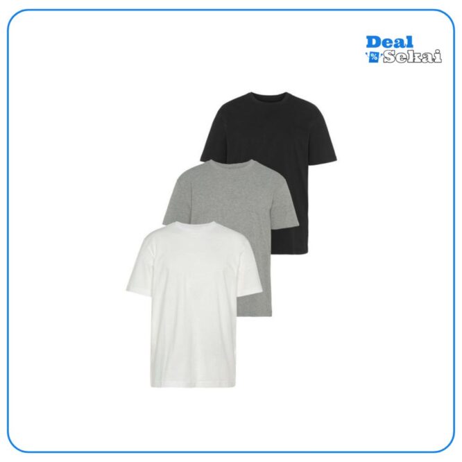 Man's World T-Shirt (Packung, 3-tlg., 3er-Pack) perfekt als Unterzieh