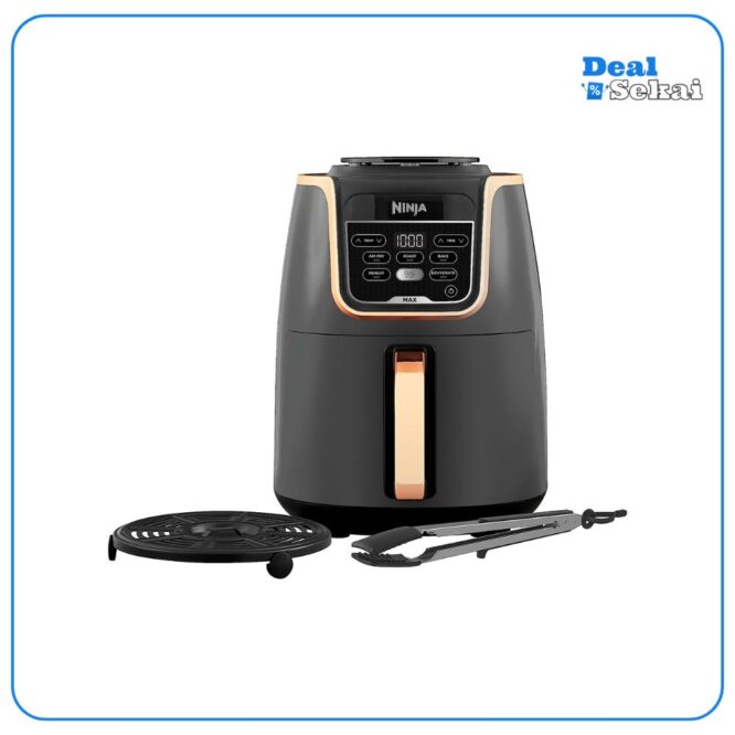 Ninja Air Fryer MAX Heißluftfritteuse, 5,2L Airfryer