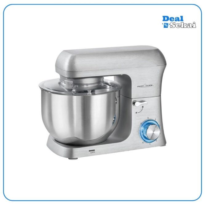 ProfiCook PC-KM 1188 Knetmaschine mit massivem Alu-Druckguss-Gehäuse