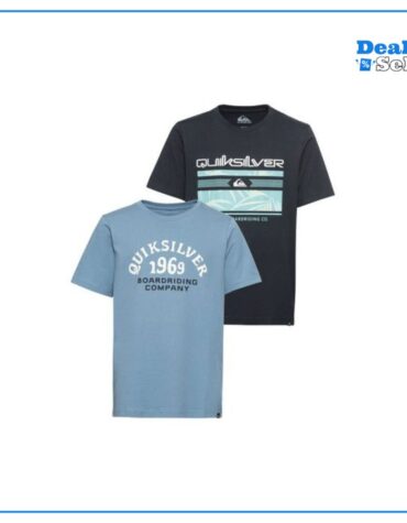 Quiksilver T-Shirt (Packung, 2-tlg., 2er-Pack)