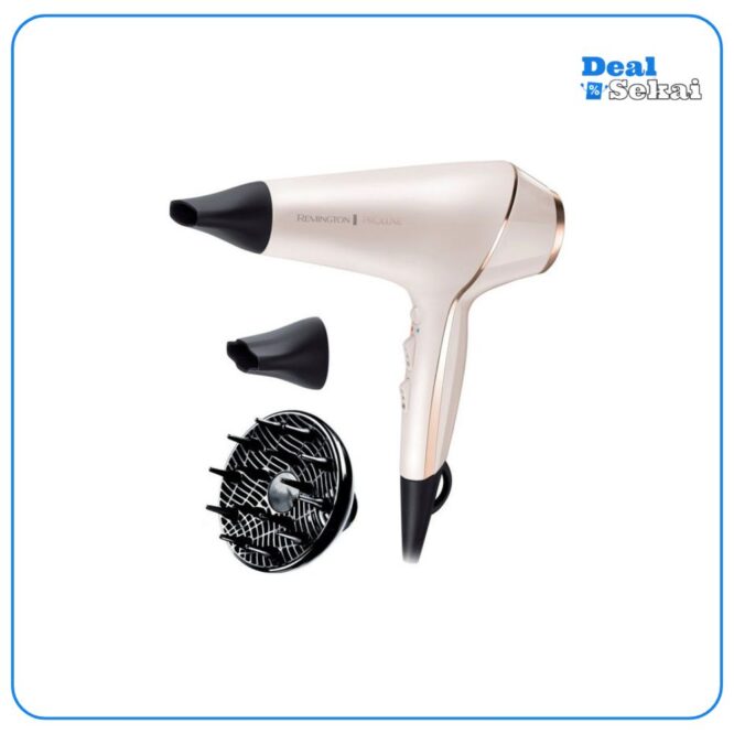 Remington Haartrockner PROluxe (AC9140), 2400 W, 2.400 Watt, Ionengenerator, Stylingdüse & Diffusor