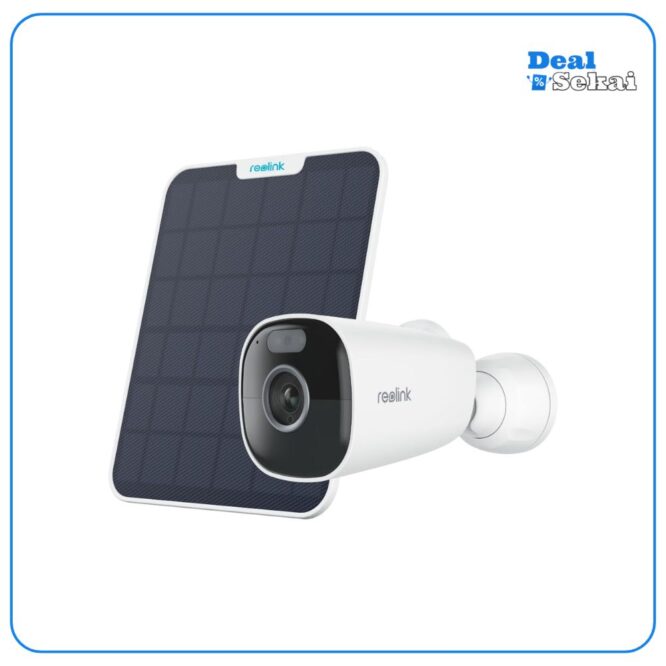 Reolink 5MP Solar Überwachungskamera Aussen Akku mit Spotlights