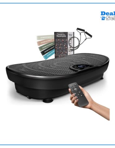 Sportstech Vibrationsplatte VP250 im edlen Curved Slim Design