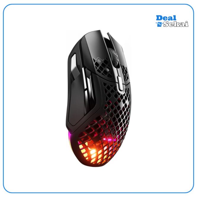 SteelSeries Aerox 5 Wireless Gaming-Maus – Ultraleichte 74 g