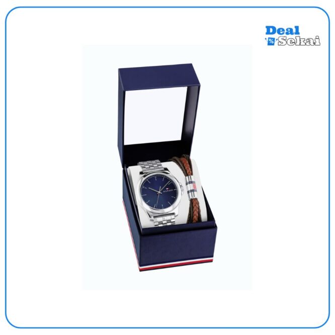 TOMMY HILFIGER Herren Uhren-Set "2770173"