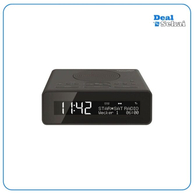 TechniSat Radiowecker DIGITRADIO 51 - Uhrenradio mit DAB+