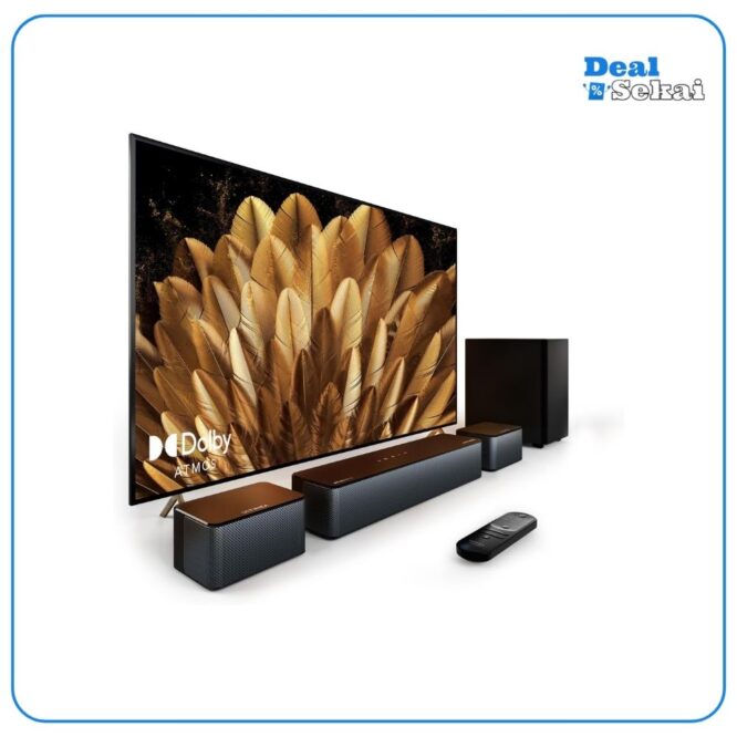 ULTIMEA 5.1 Dolby Atmos Soundbar, 3D Surround Sound System