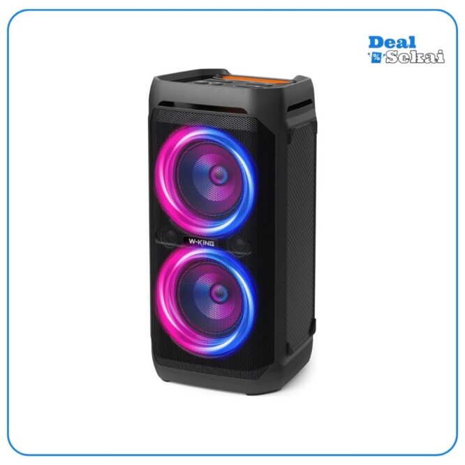 W-KING 100W(180W Peak) Bluetooth Lautsprecher Groß V5.3