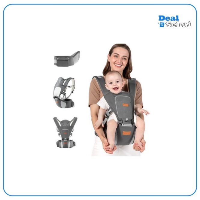 besrey Bauchtrage besrey Babytrage mit Hüftsitz Bauchtragen & Rückentrage Neue Upgrades