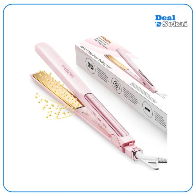 Faszin 2 in 1 Glätteisen Locken und Glätten