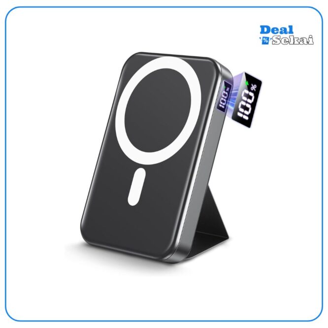 Gxorul Power Bank, Magnetische Powerbank 12000mAh