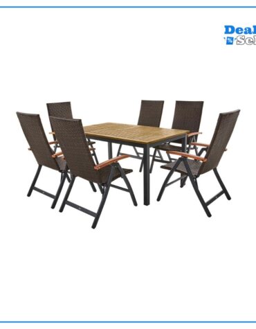 LIVARNO home Geflecht Set »Valencia« 7-teilig