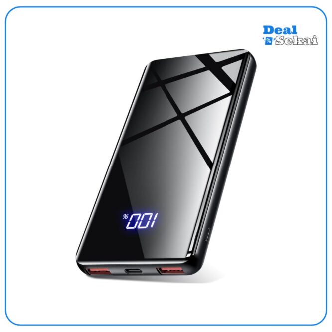 Lazci Power Bank, 22,5W Powerbank 20000mAh mit USB-C Input & Output