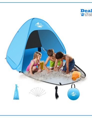 Mimajor Strandmuschel Pop Up Strandzelt