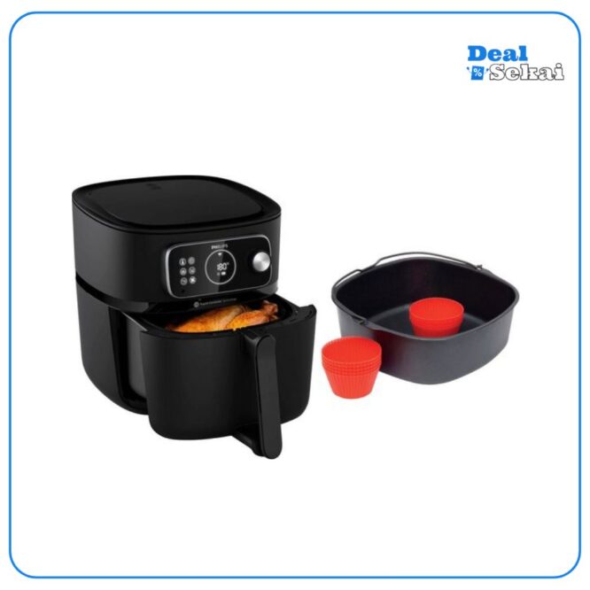 Philips Heißluftfritteuse Airfryer XXL HD9875/90, 8,3 l, 2000 W