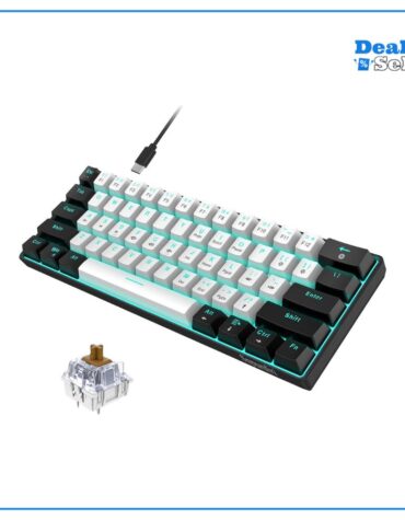 Snpurdiri 60% kabelgebundene mechanische Gaming-Tastatur