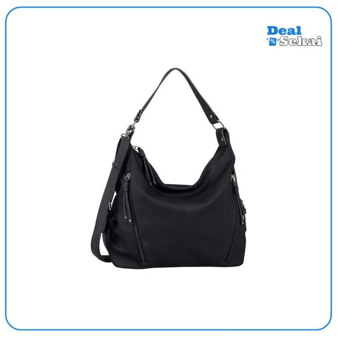TOM TAILOR Caia Damen Hobo Bag Schultertasche Groß
