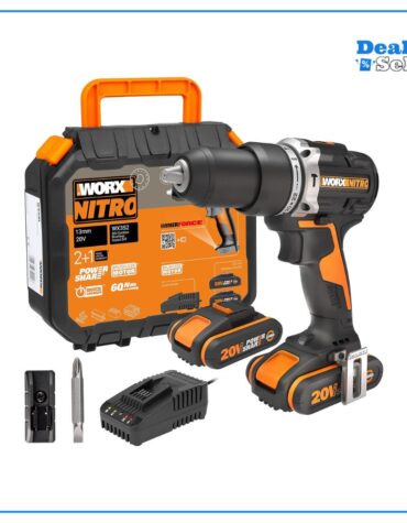 WORX NITRO WX352 Akku Schlagbohrschrauber Set 20V