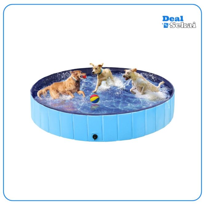 Yaheetech Hundepool für Hunde, Swimmingpool 180 x 30 cm