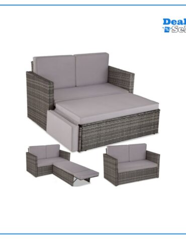 tectake Loungeset Korfu, (Set, 2-tlg)