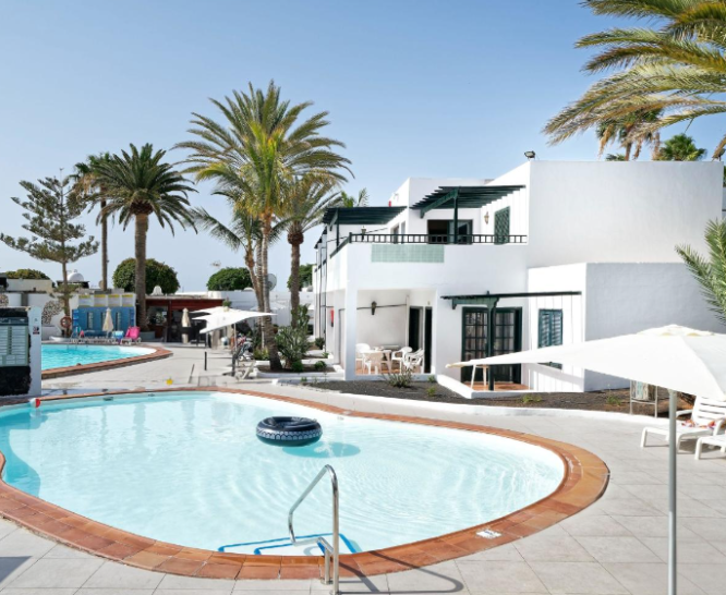 Puerto del Carmen (Playa Grande), Lanzarote, Spanien