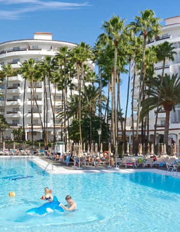 Playa del Ingles, Gran Canaria, Spanien