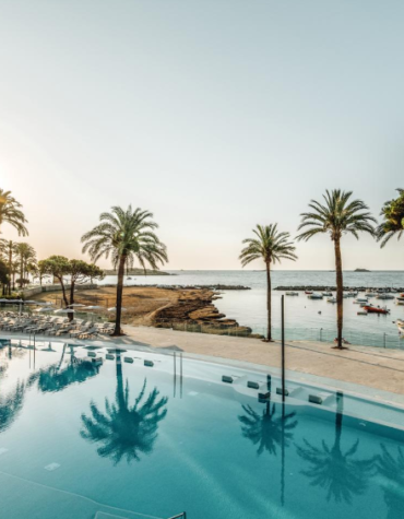 Playa d´en Bossa, Ibiza, Spanien