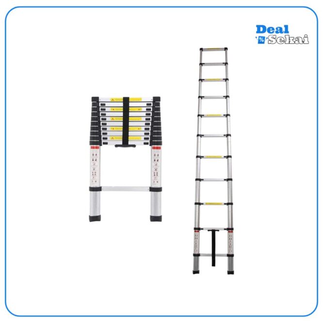 3,2M Teleskopleiter, Mehrzweckleiter Aluminium
