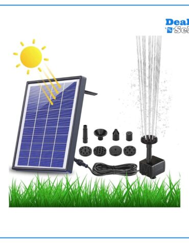 AISITIN 6.5W Solar Springbrunnen Eingebaute1500 mAh