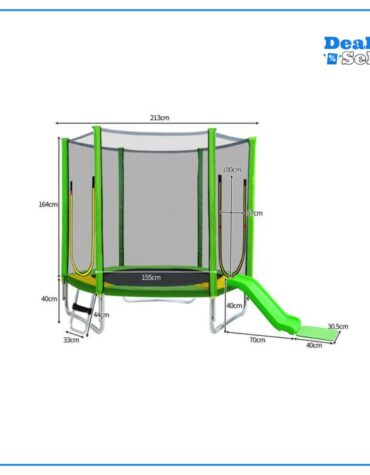 FLIEKS Gartentrampolin Ø 213,00 cm