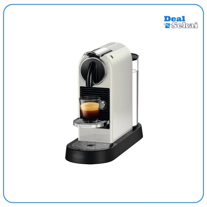 DeLonghi EN 167.W Citiz Nespresso Kaffeekapselmaschine Weiß