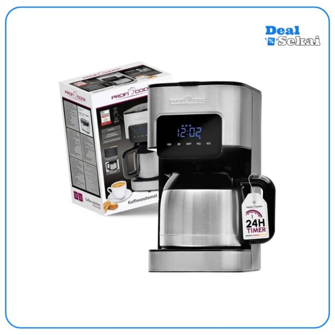 ProfiCook Kaffeemaschine mit Thermoskanne