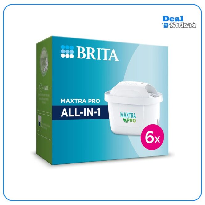 BRITA Wasserfilter-Kartusche MAXTRA PRO All-in-1 – 6er Pack