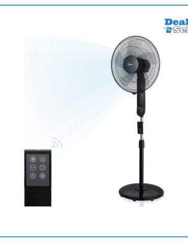 Midea FS40-15FR Standventilator Leise mit Fernbedienung