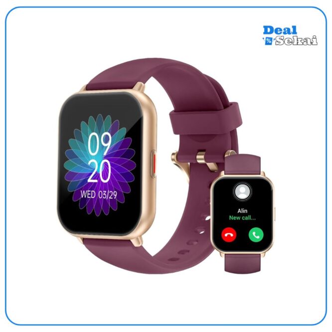 RUIMEN Smartwatch mit Telefonfunktion