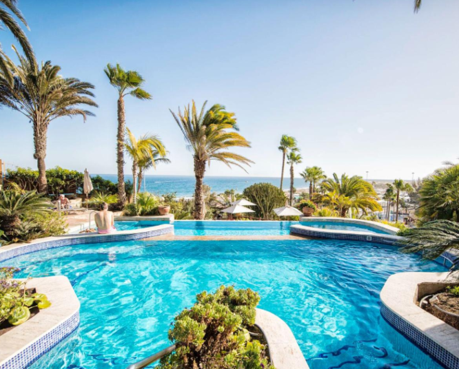 Playa del Ingles, Gran Canaria, Spanien