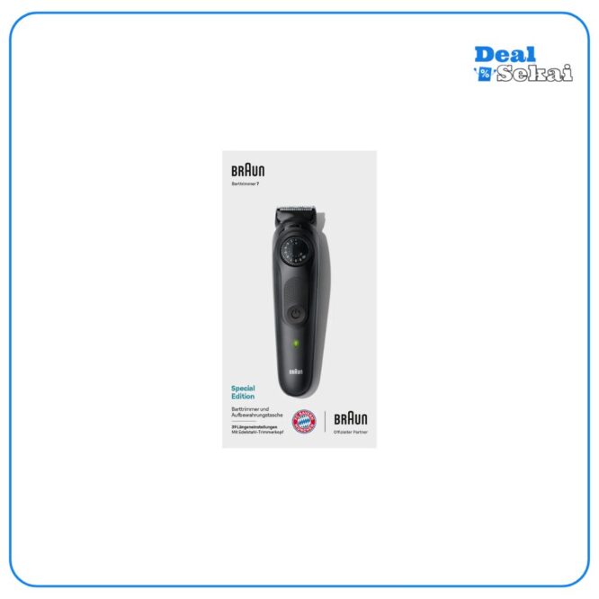 BRAUN BeardTrimmer 7 FC Bayern Limited Edition
