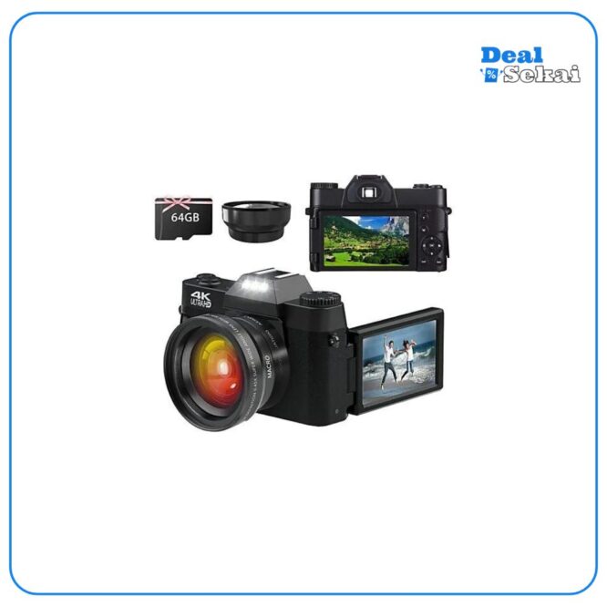 FINE LIFE PRO 4K HD Digitalkamera