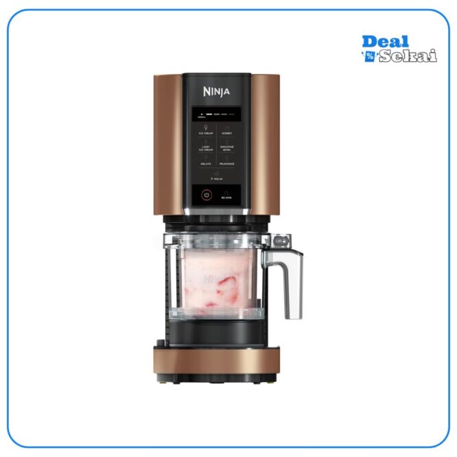 Ninja CREAMi Eismaschine & Frozen Dessert Maker mit 3 Behältern