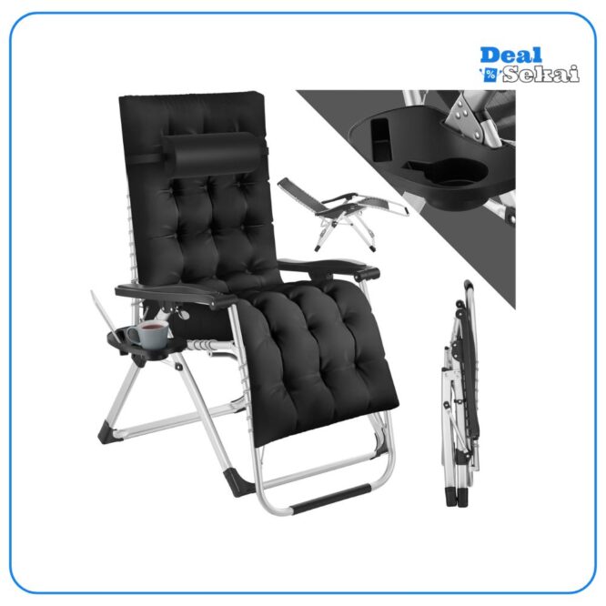 tectake® Sonnenliege klappbar