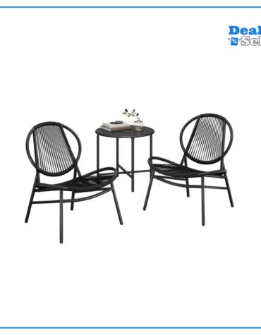 SONGMICS Balkonmöbel, 3er Set