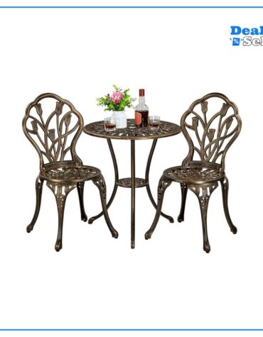 Yaheetech Sitzgruppe 3-teilige Gartenmöbel Set