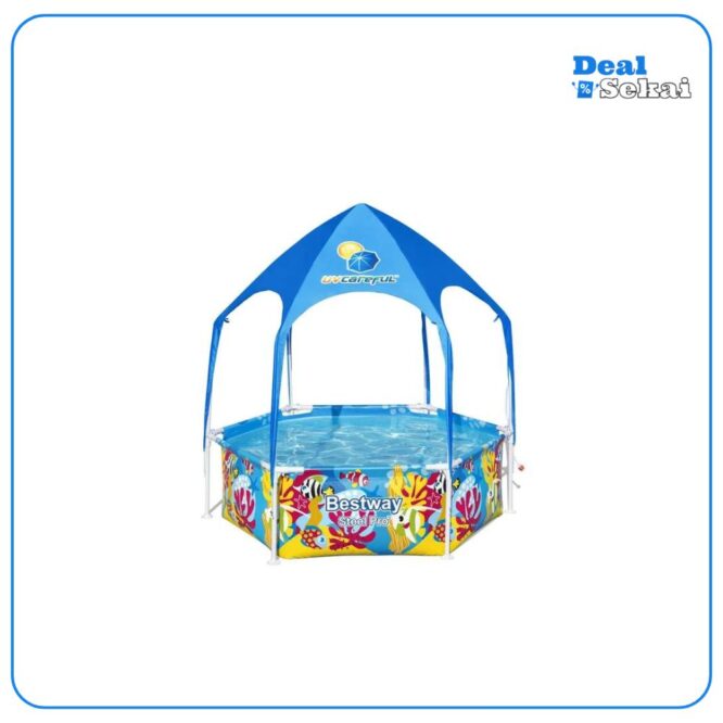 Bestway® Steel Pro™ Aufstellpool mit Sonnenschutzdach