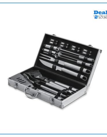 GRILLMEISTER Grillbesteck-Set, 18-teilig