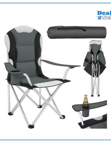 tectake Campingstuhl Campingstuhl mit Polsterung