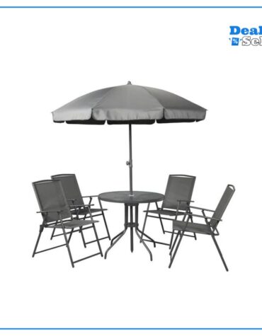 LIVARNO home Sitzgruppe mit Sonnenschirm